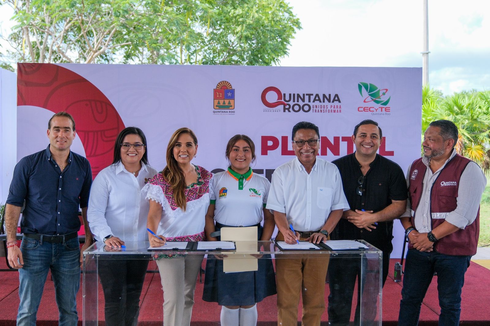 Inaugura Mara ampliación de aulas en Cecyte de Tulum con inversión de