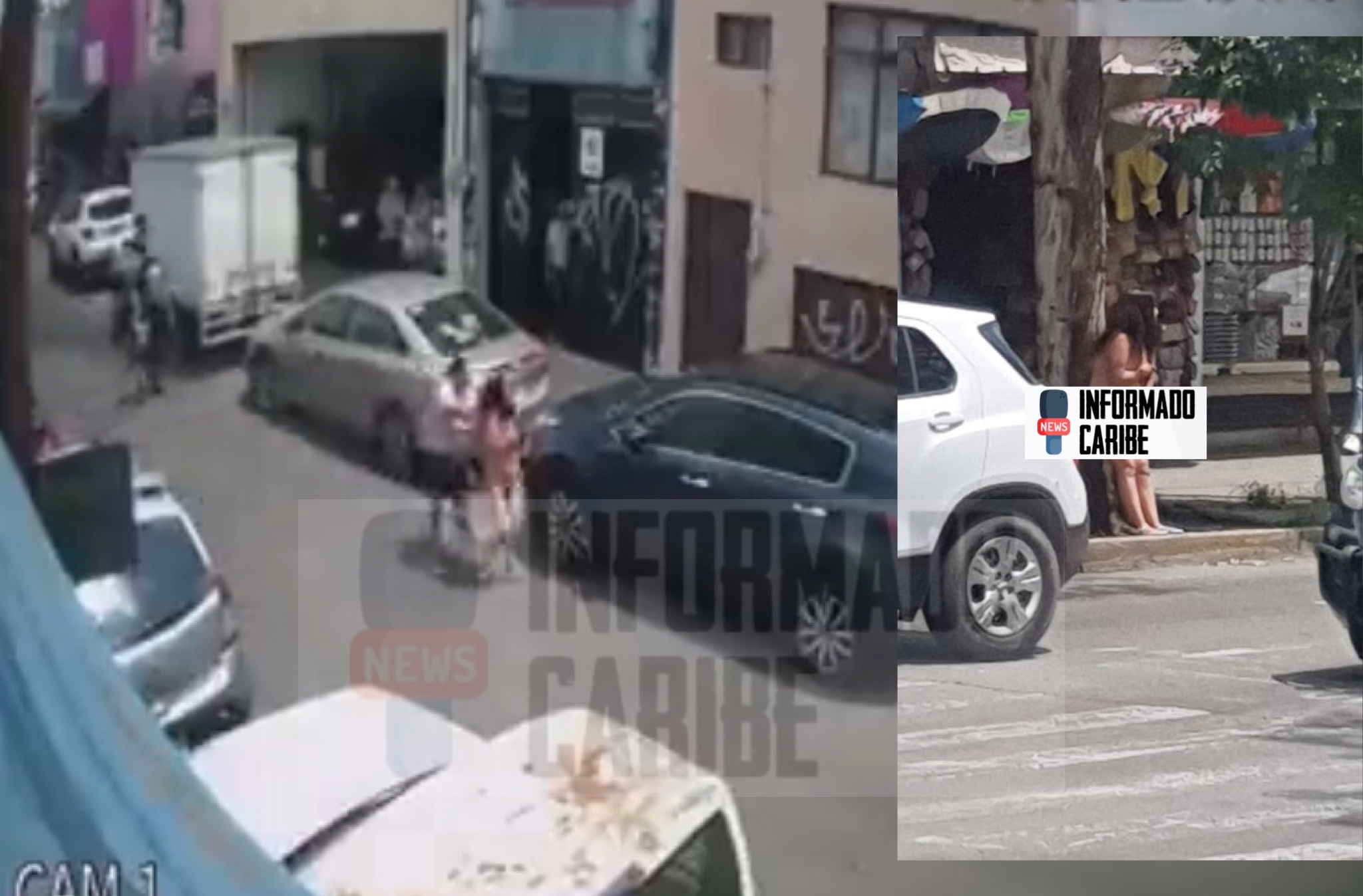 Video Obligan A Ladrona A Caminar Desnuda En La Calle Por Robar Calzones 6723